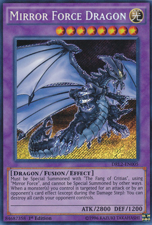 Mirror Force Dragon [DRL2-EN005] Secret Rare | The CG Realm