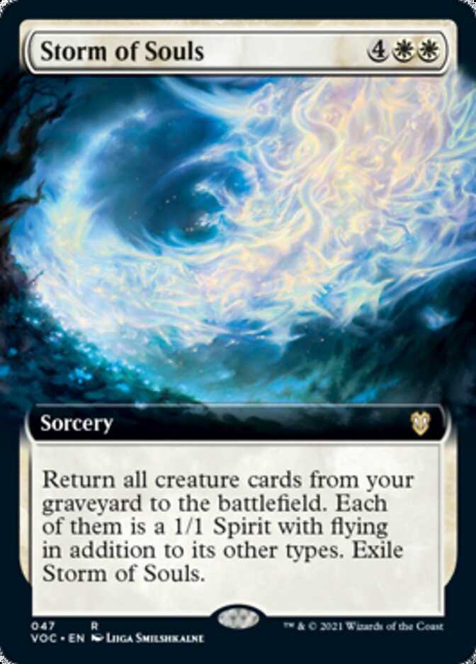 Storm of Souls (Extended Art) [Innistrad: Crimson Vow Commander] | The CG Realm