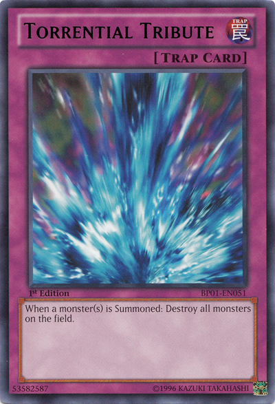 Torrential Tribute [BP01-EN051] Rare | The CG Realm