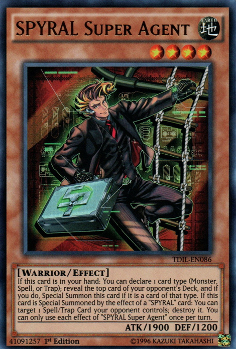 SPYRAL Super Agent [TDIL-EN086] Ultra Rare | The CG Realm