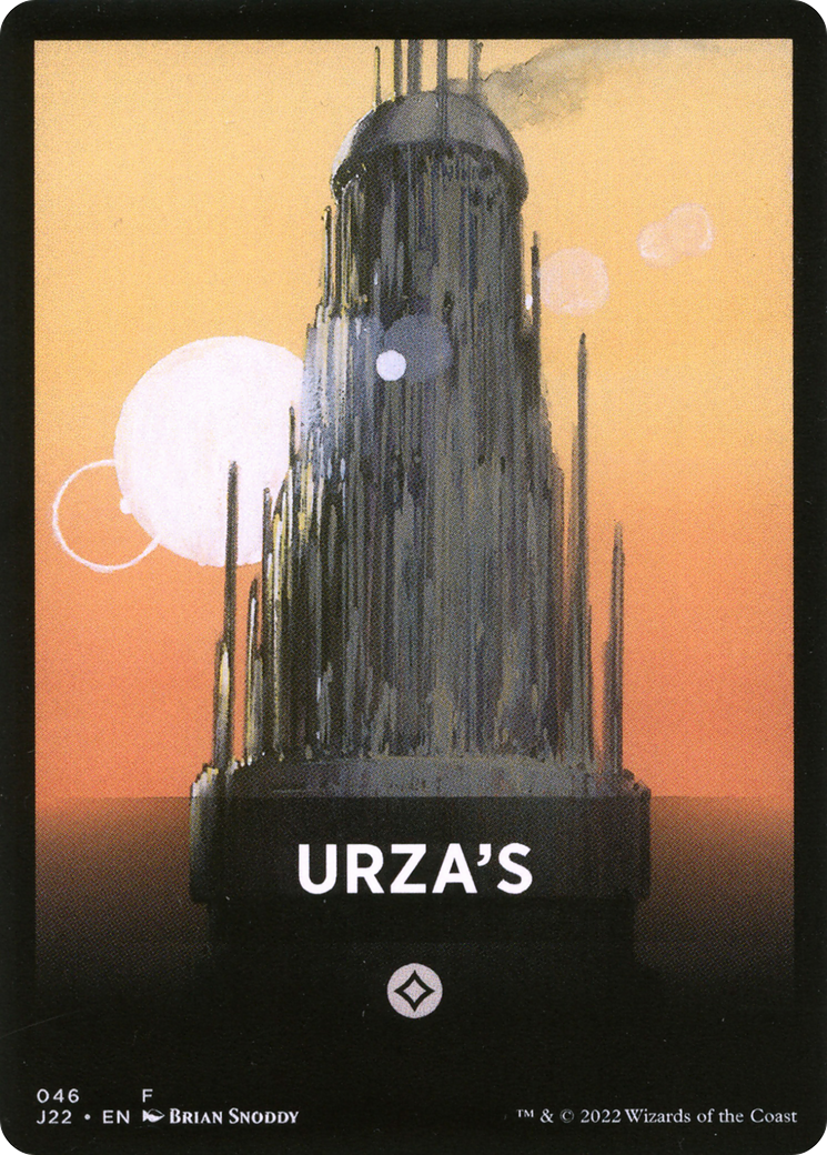 Urza's Theme Card [Jumpstart 2022 Front Cards] | The CG Realm