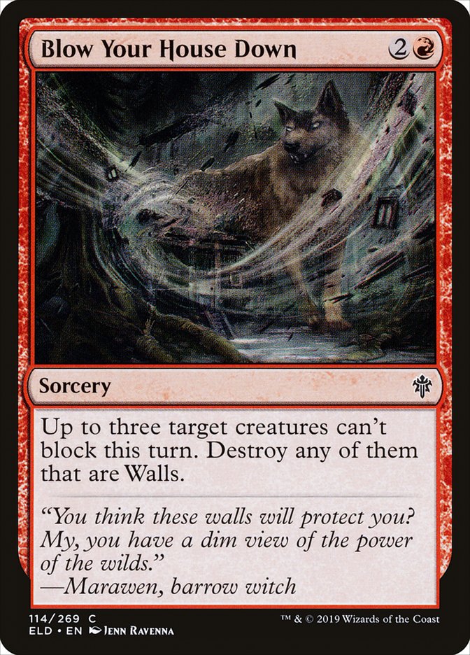 Blow Your House Down [Throne of Eldraine] | The CG Realm
