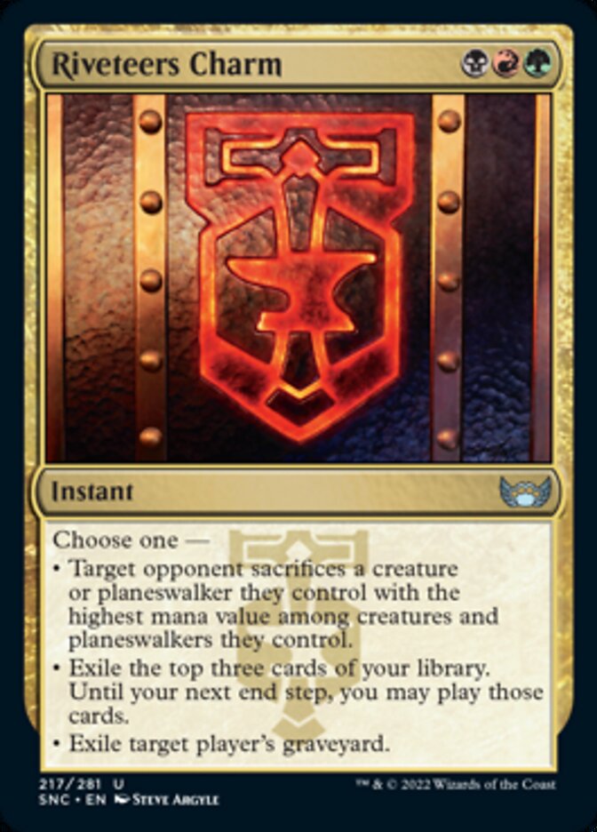 Riveteers Charm [Streets of New Capenna] | The CG Realm