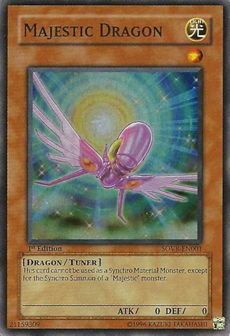 Majestic Dragon [SOVR-EN001] Super Rare | The CG Realm