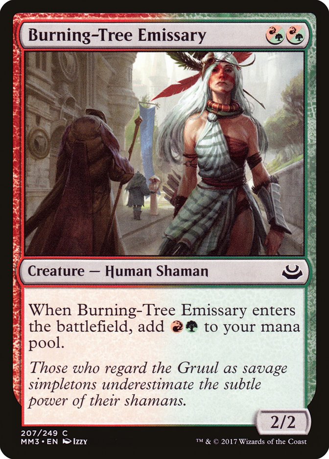 Burning-Tree Emissary [Modern Masters 2017] | The CG Realm