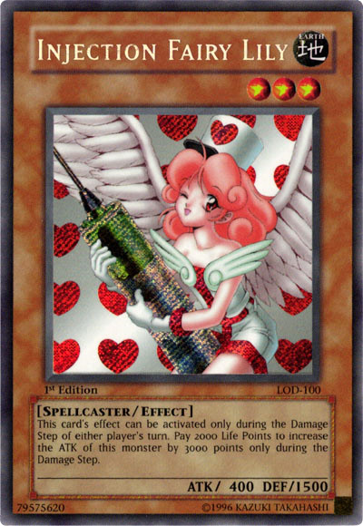 Injection Fairy Lily [LOD-100] Secret Rare | The CG Realm