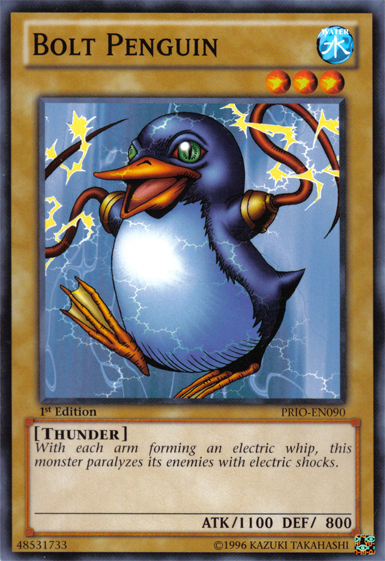 Bolt Penguin [PRIO-EN090] Common | The CG Realm