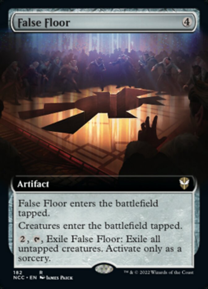 False Floor (Extended Art) [Streets of New Capenna Commander] | The CG Realm