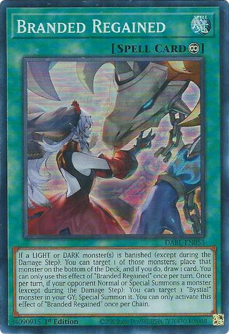 Branded Regained [DABL-EN053] Super Rare | The CG Realm