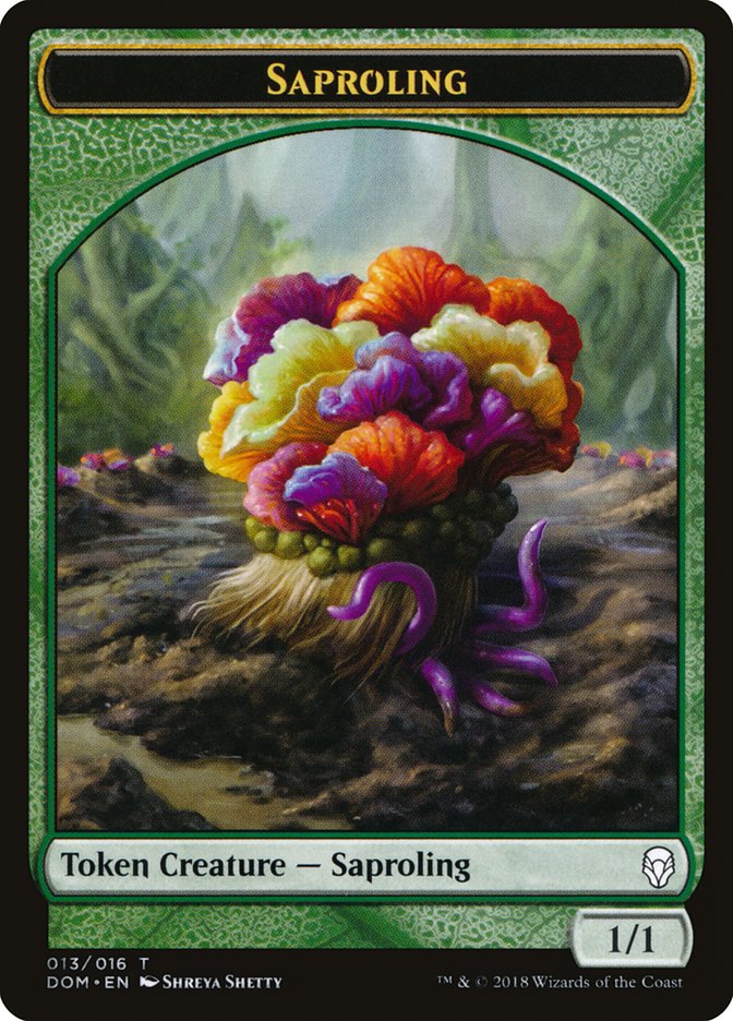 Saproling Token (013/016) [Dominaria Tokens] | The CG Realm