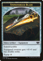 Stoneforged Blade // Germ Double-Sided Token [Commander 2014 Tokens] | The CG Realm