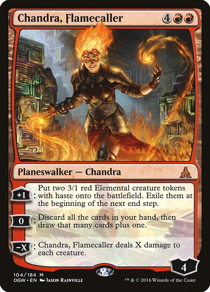 Chandra, Flamecaller [Oath of the Gatewatch] | The CG Realm