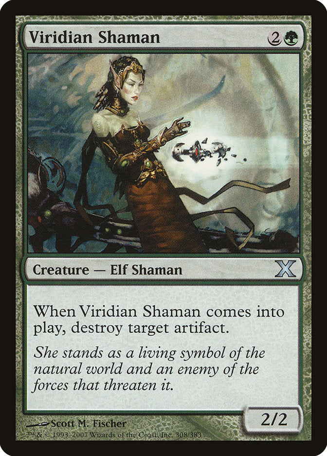 Viridian Shaman [Tenth Edition] | The CG Realm