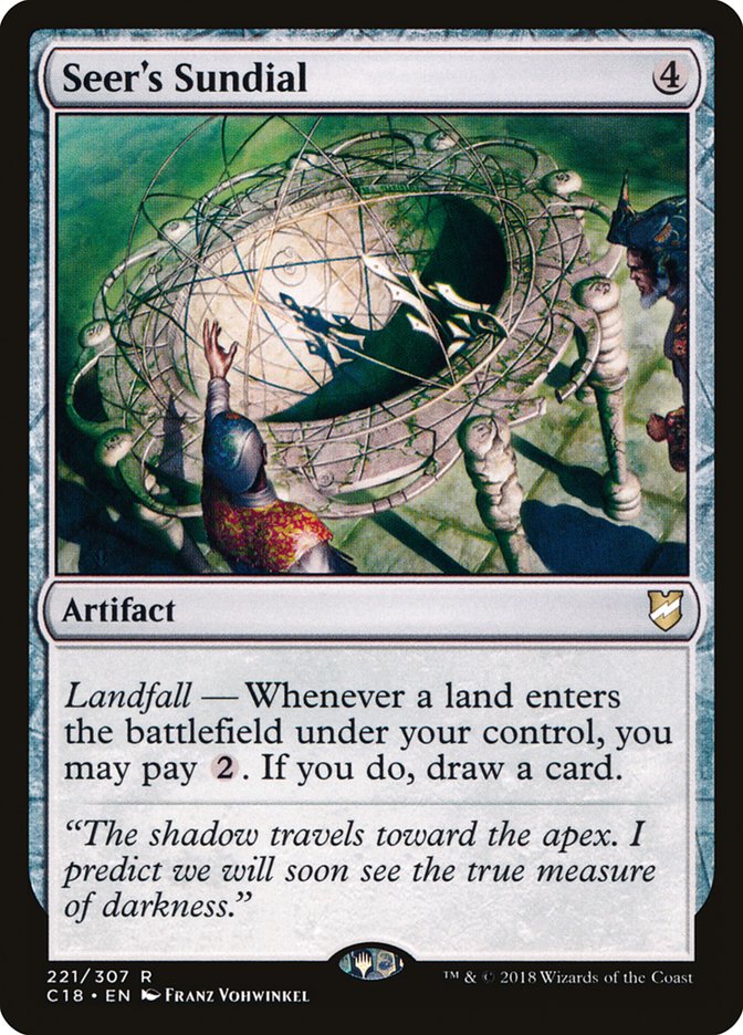 Seer's Sundial [Commander 2018] | The CG Realm