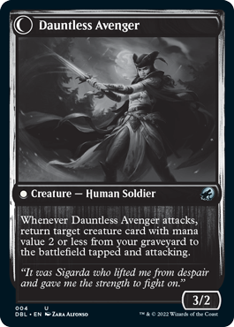 Bereaved Survivor (DBL-004) - Innistrad: Double Feature: (Double Faced Transform)