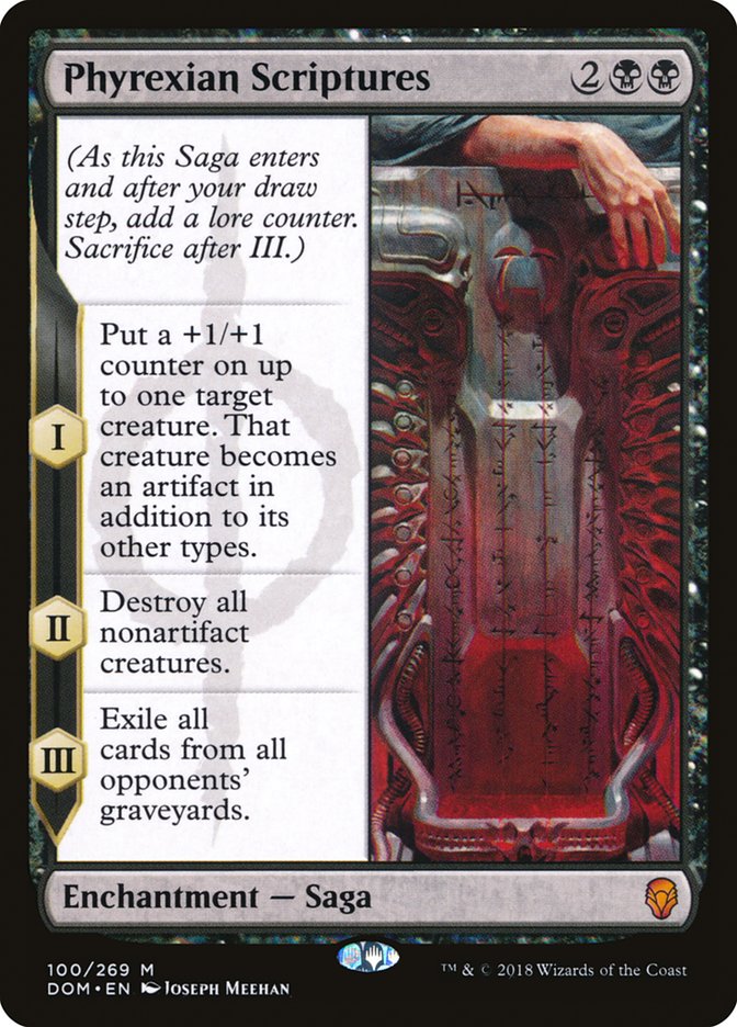 Phyrexian Scriptures [Dominaria] | The CG Realm