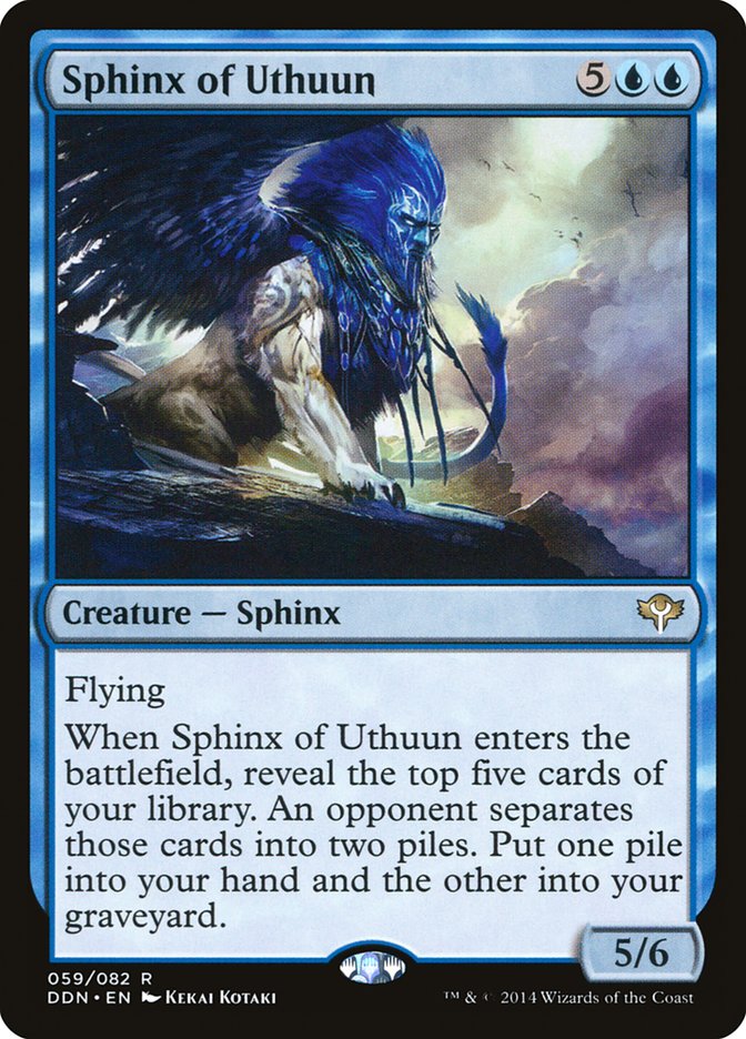 Sphinx of Uthuun [Duel Decks: Speed vs. Cunning] | The CG Realm