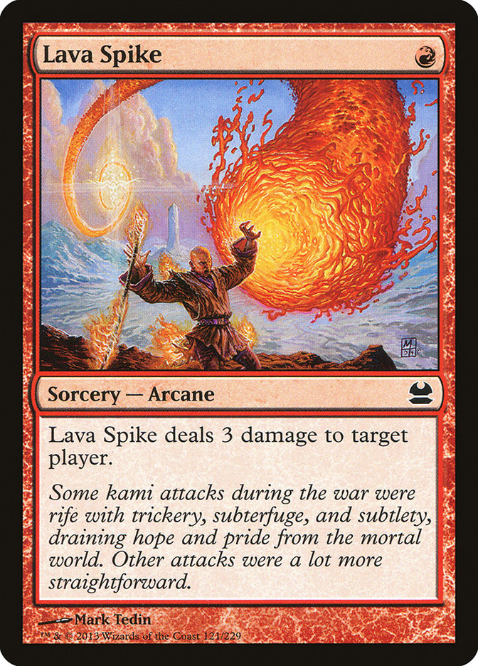 Lava Spike [Modern Masters] | The CG Realm