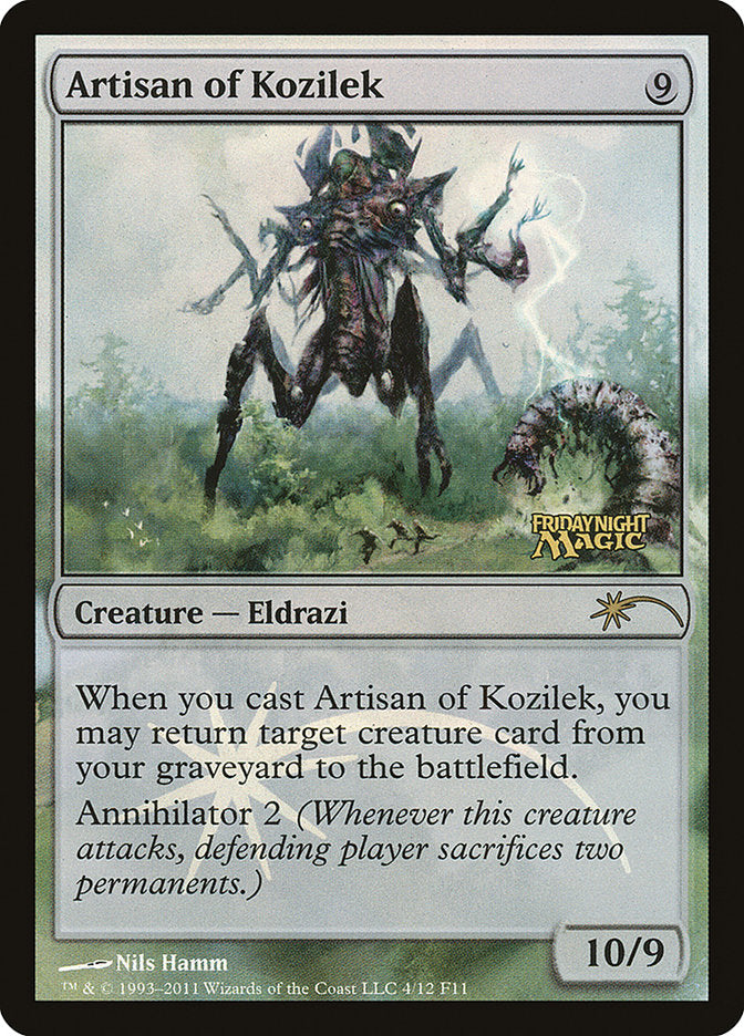 Artisan of Kozilek [Friday Night Magic 2011] | The CG Realm