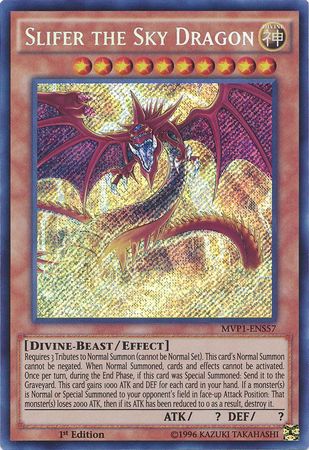 Slifer the Sky Dragon [MVP1-ENS57] Secret Rare | The CG Realm