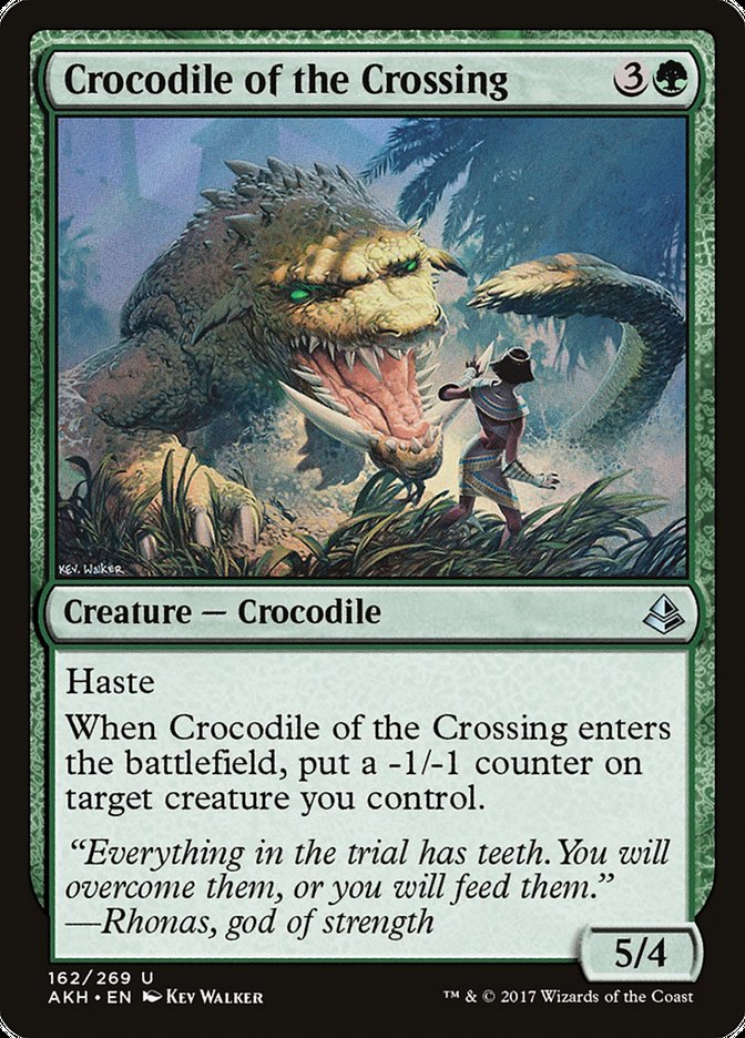 Crocodile of the Crossing [Amonkhet] | The CG Realm