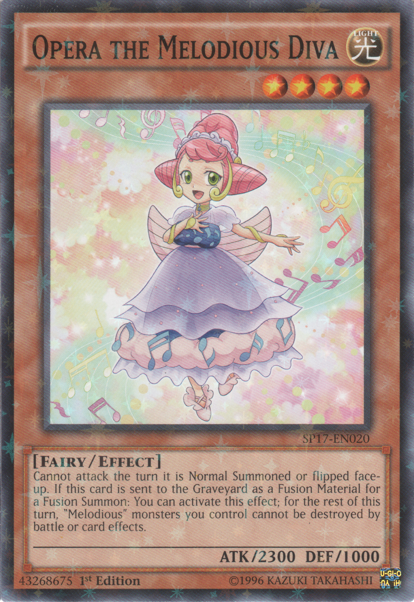 Opera the Melodious Diva [SP17-EN020] Starfoil Rare | The CG Realm