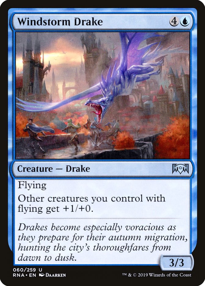 Windstorm Drake [Ravnica Allegiance] | The CG Realm