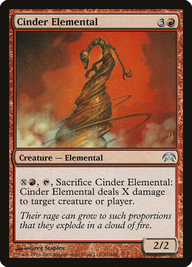 Cinder Elemental [Planechase] | The CG Realm