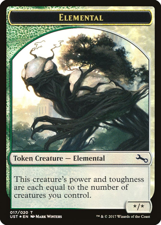 Elemental Token (017) (UST-017) - Unstable Tokens Foil