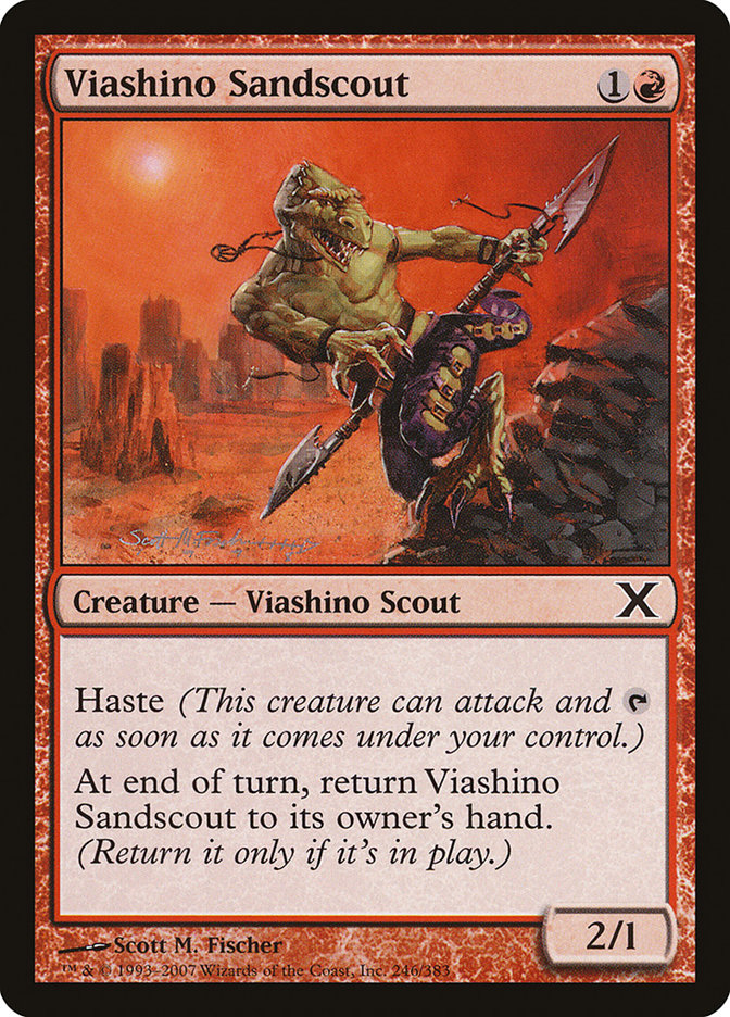 Viashino Sandscout [Tenth Edition] | The CG Realm