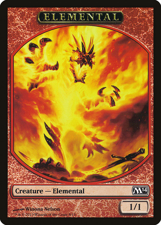 Elemental Token (8/13) [Magic 2014 Tokens] | The CG Realm