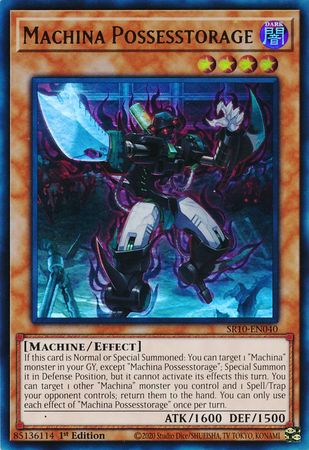 Machina Possesstorage [SR10-EN040] Ultra Rare | The CG Realm