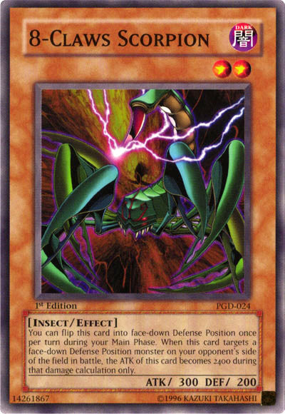 8-Claws Scorpion [PGD-024] Common | The CG Realm