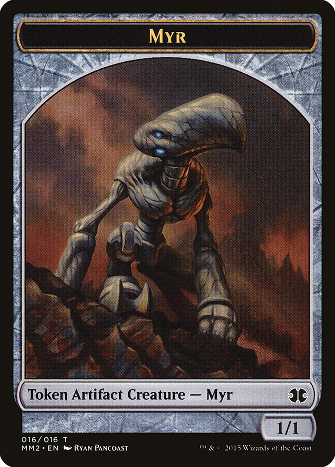 Myr Token [Modern Masters 2015 Tokens] | The CG Realm