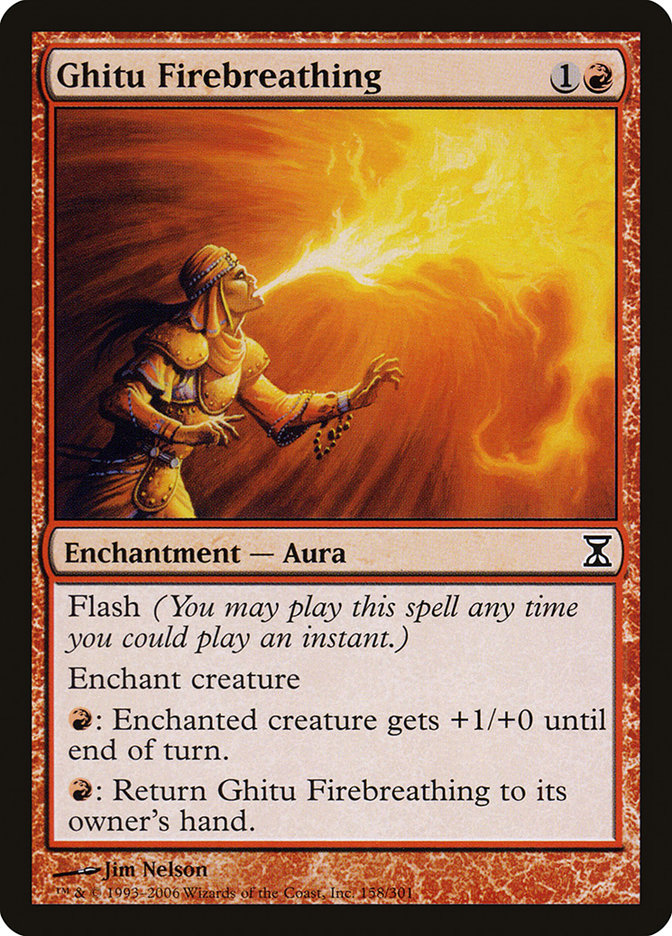 Ghitu Firebreathing [Time Spiral] | The CG Realm