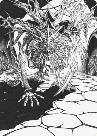 Thrun, Breaker of Silence Art Card [Phyrexia: All Will Be One Art Series] | The CG Realm