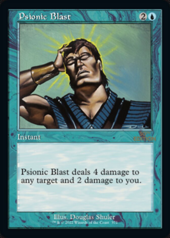 Psionic Blast (Retro Frame) (30A-371) - 30th Anniversary Edition