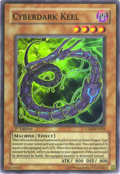 Cyberdark Keel [CDIP-EN003] Super Rare | The CG Realm