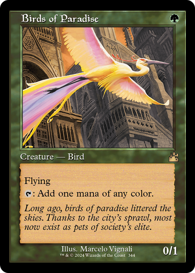 Birds of Paradise (Retro) [Ravnica Remastered] | The CG Realm