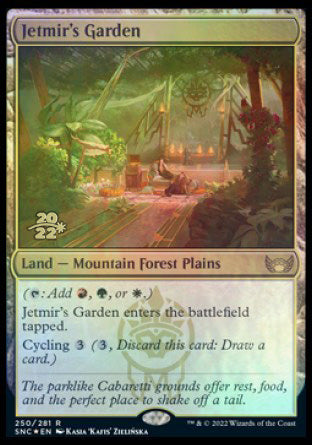 Jetmir's Garden [Streets of New Capenna Prerelease Promos] | The CG Realm