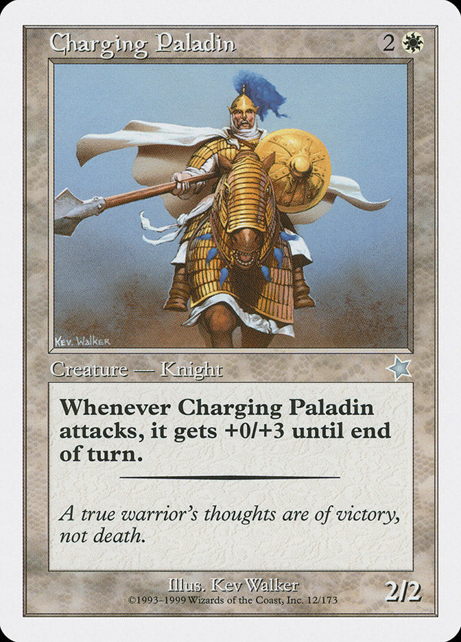 Charging Paladin [Starter 1999] | The CG Realm