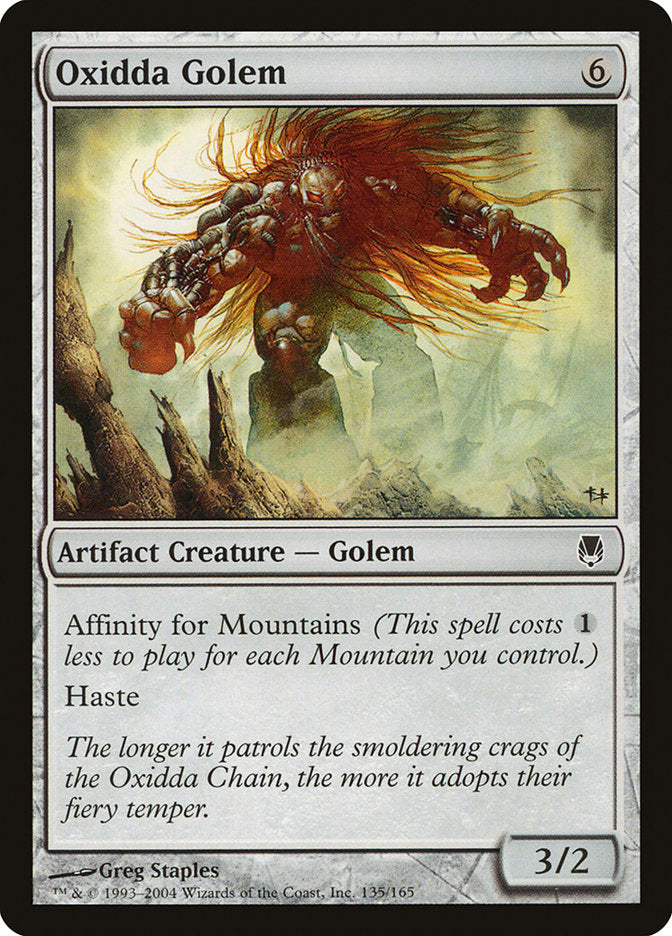 Oxidda Golem [Darksteel] | The CG Realm
