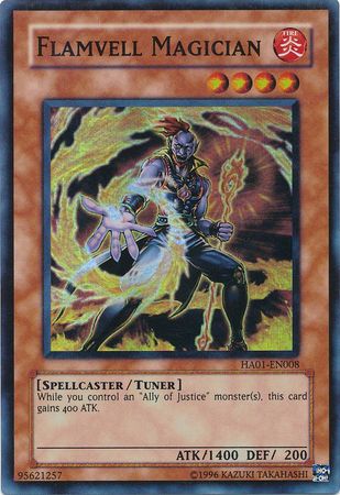 Flamvell Magician [HA01-EN008] Super Rare | The CG Realm