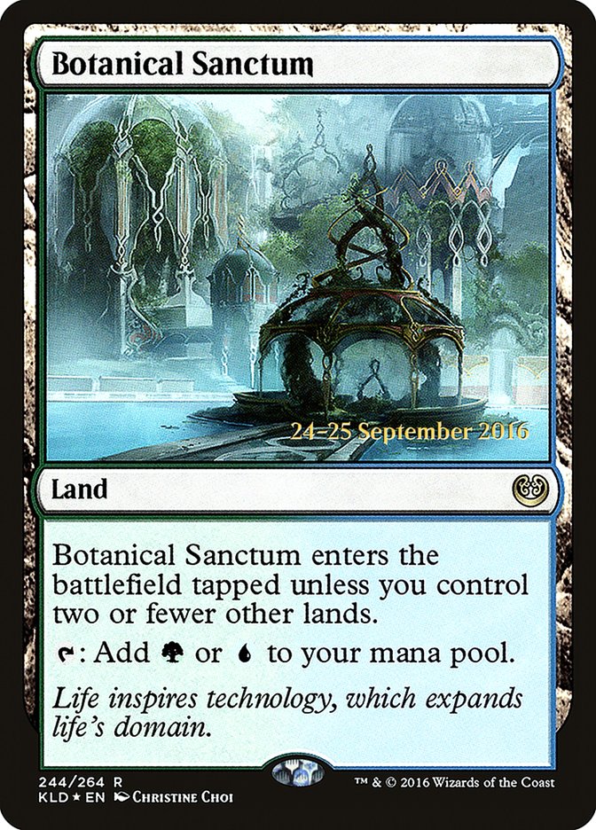 Botanical Sanctum [Kaladesh Prerelease Promos] | The CG Realm