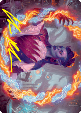 Rootha, Mercurial Artist Art Card (Gold-Stamped Signature) [Strixhaven: School of Mages Art Series] | The CG Realm
