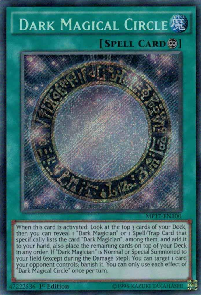 Dark Magical Circle [MP17-EN100] Secret Rare | The CG Realm