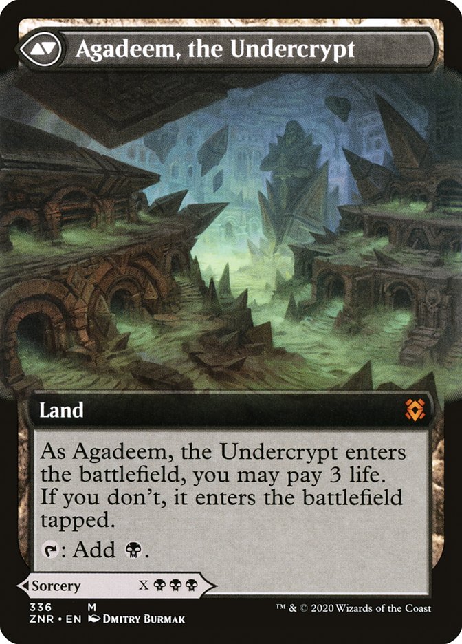 Agadeem's Awakening (Extended Art) (ZNR-336) - Zendikar Rising: (Extended Art)