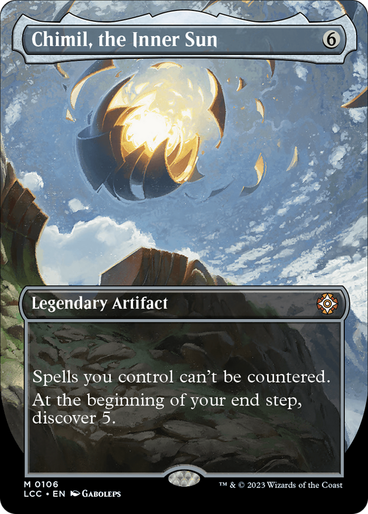 Chimil, the Inner Sun (Borderless) [The Lost Caverns of Ixalan Commander] | The CG Realm