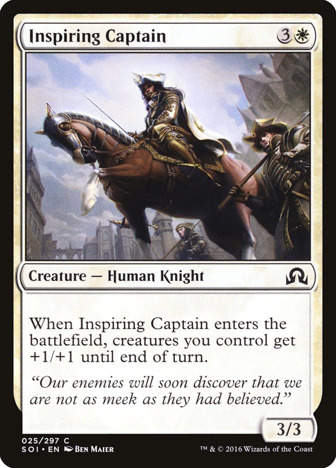 Inspiring Captain [Shadows over Innistrad] | The CG Realm