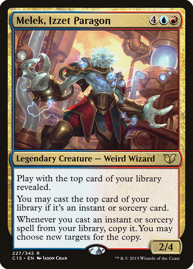 Melek, Izzet Paragon [Commander 2015] | The CG Realm